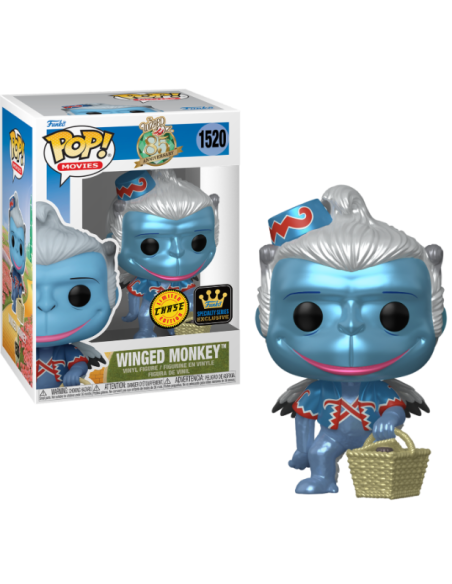 Figura Funko Pop! Películas 85 Aniversario El Mago de Oz Mono Alado Modelo 1520 | 77423 Edición Chase