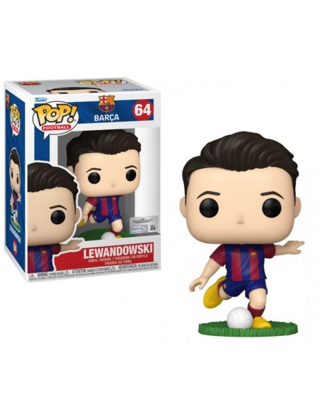 Figura Funko Pop! Football Barça Robert Lewandowski Modelo 64 | 72236