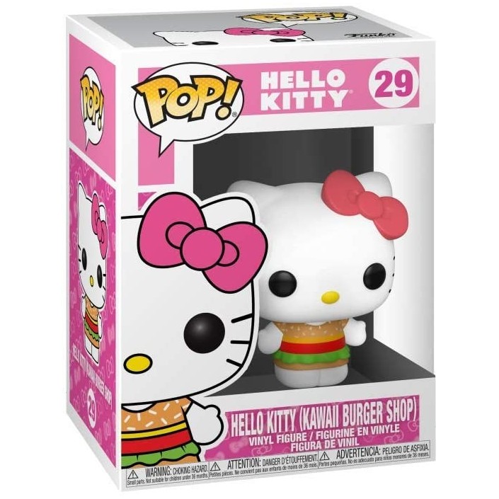 Figura Funko Pop! Hello Kitty Kawaii Burguer...