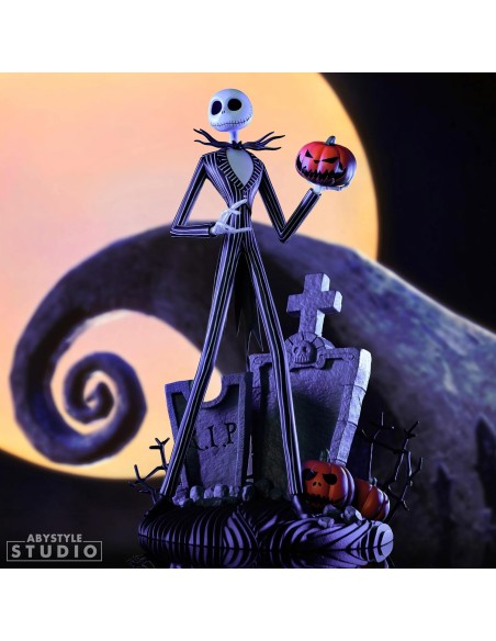 Figura Abystyle Pesadilla Antes de Navidad Modelo Jack Skellington