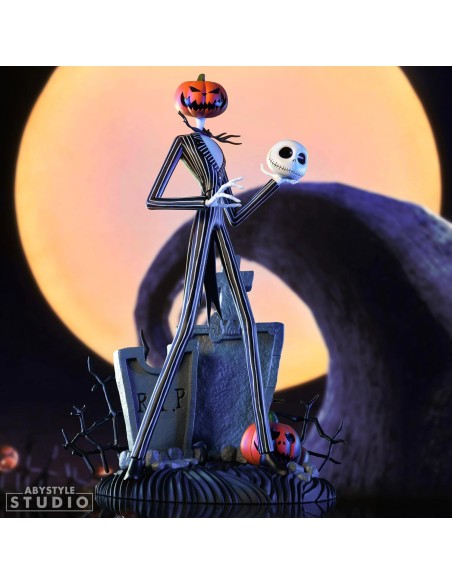 Figura Abystyle Pesadilla Antes de Navidad Modelo Jack Skellington