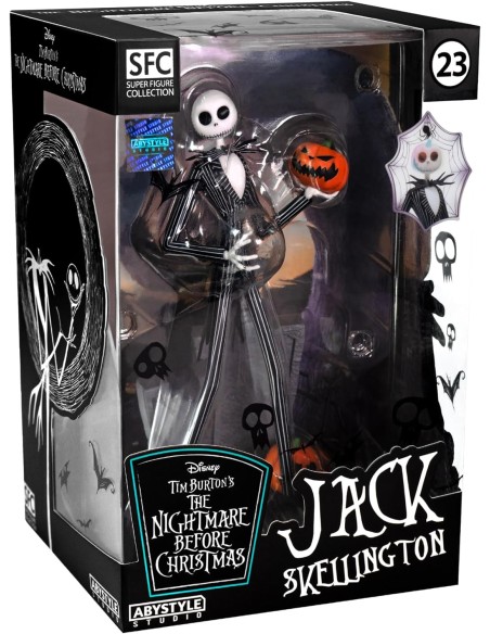 Figura Abystyle Pesadilla Antes de Navidad Modelo Jack Skellington