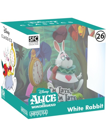 Figura Abystyle Disney Alicia en el País de las Maravillas Modelo 26 Conejo Blanco
