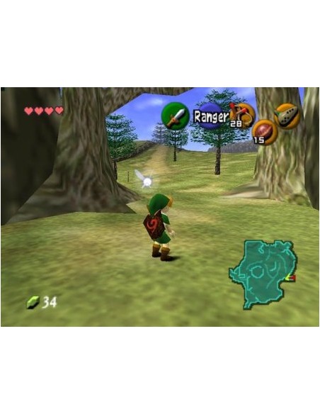 Juego Legend of Zelda: Ocarina of Time para Nintendo 3DS