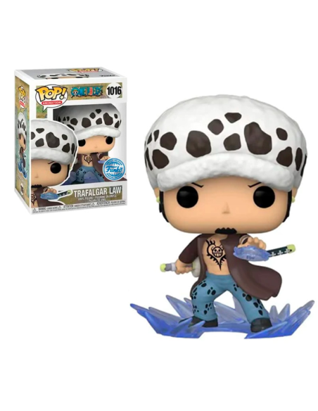 Figura Funko Pop! Animación One Piece Trafalgar Law Modelo 1016 Pack-2 | 57268 Edición Especial de Funko
