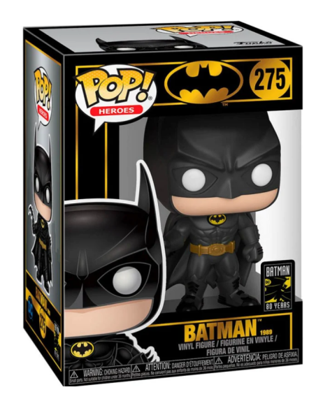 Figura Funko Pop! DC Héroes 80 Aniversario Batman Modelo 275 | 37248