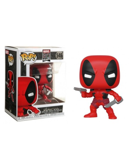 Figura Funko Pop! Marvel 80 Aniversario Deadpool Modelo 546 | 44154