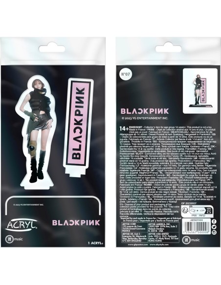 Figura de acrílico Abystyle BLACKPINK Modelo Lisa