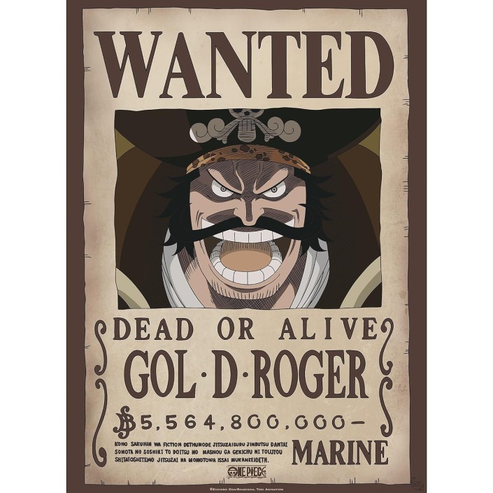 Poster Chibi Abystyle One Piece Modelo Wanted...