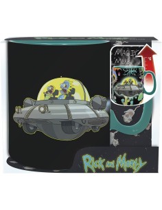 Taza Térmica de Cerámica Abystyle Rick & Morty Modelo...
