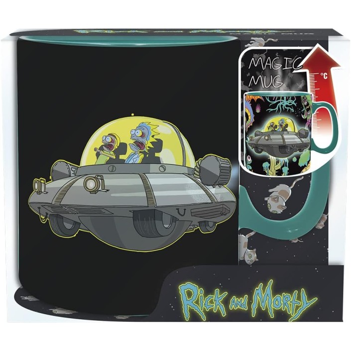Taza Térmica de Cerámica Abystyle Rick & Morty...