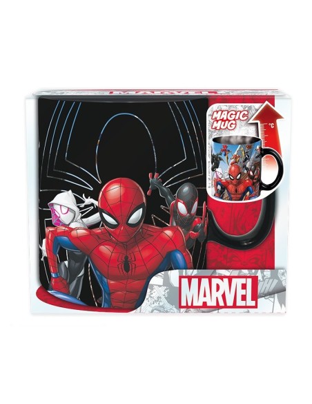 Taza Térmica de Cerámica Abystyle Marvel Modelo Spider-Man Multiverso