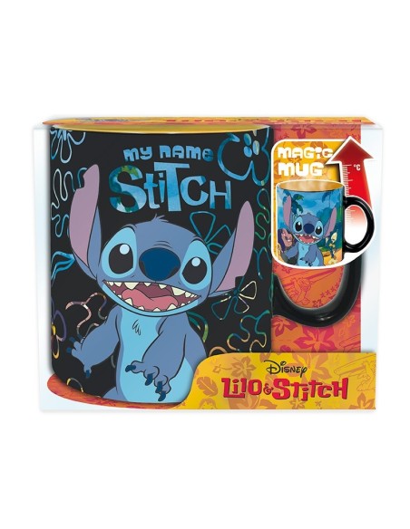 Taza Térmica de Cerámica Abystyle Disney Modelo Lilo & Stitch