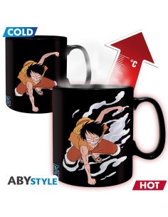 Taza Térmica de Cerámica Abystyle One Piece Modelo Luffy... 2