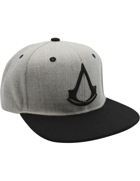 Gorra Abystyle Assassin´s Creed Modelo Crest Color Gris