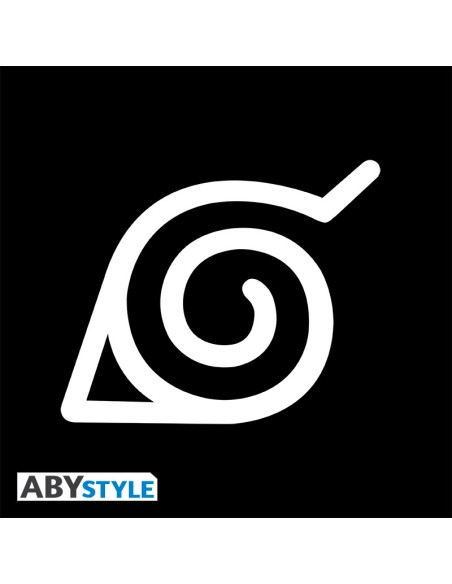 Gorra Abystyle Naruto Shippuden Modelo Konoha Color Negra