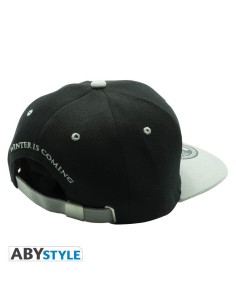 Gorra Abystyle Juego de Tronos Modelo Stark Color Negra 2