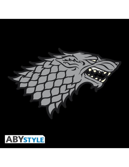 Gorra Abystyle Juego de Tronos Modelo Stark Color Negra