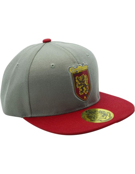 Gorra Abystyle Harry Potter Modelo Gryffindor Color Gris