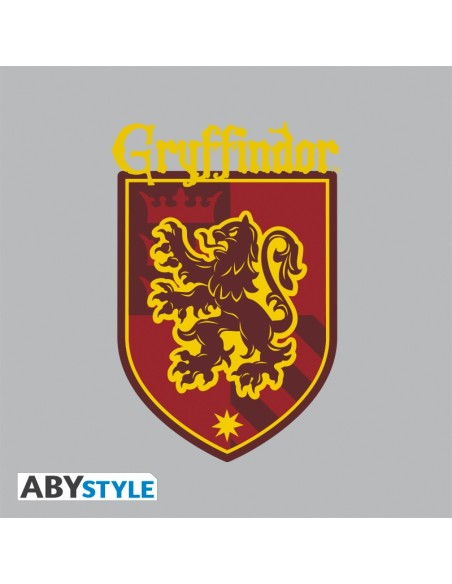 Gorra Abystyle Harry Potter Modelo Gryffindor Color Gris