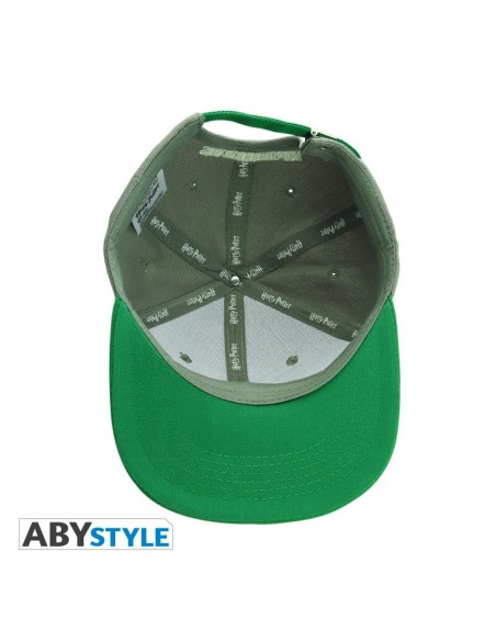 Gorra Abystyle Harry Potter Modelo Slytherin Color Gris