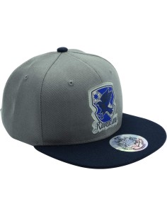 Gorra Abystyle Harry Potter Modelo Ravenclaw Color Gris