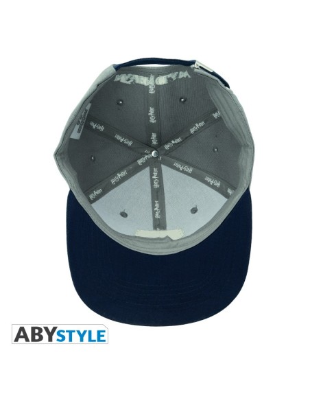 Gorra Abystyle Harry Potter Modelo Ravenclaw Color Gris