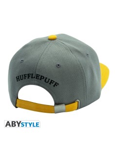 Gorra Abystyle Harry Potter Modelo Hufflepuff Color Gris 2