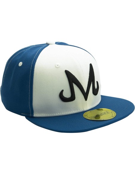 Gorra Abystyle Dragon Ball Modelo Majin Color Azul y Blanco
