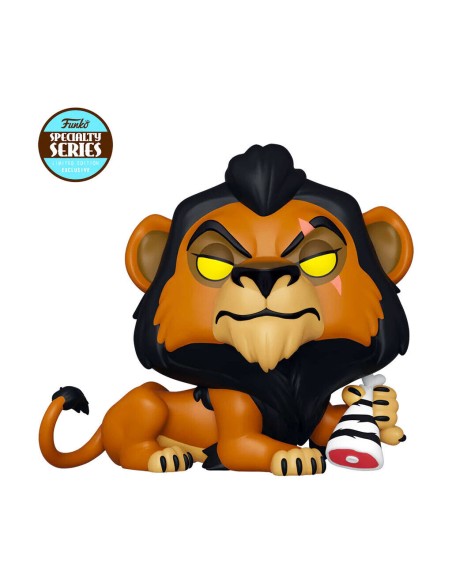 Figura Funko Pop! Disney Villanos Scar Modelo 1144 | 58934 Serie Especial | Outlet Caja Dañada