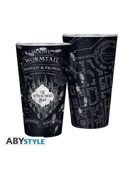 Vaso Abystyle XXL Harry Potter Modelo Mapa de Merodeadores