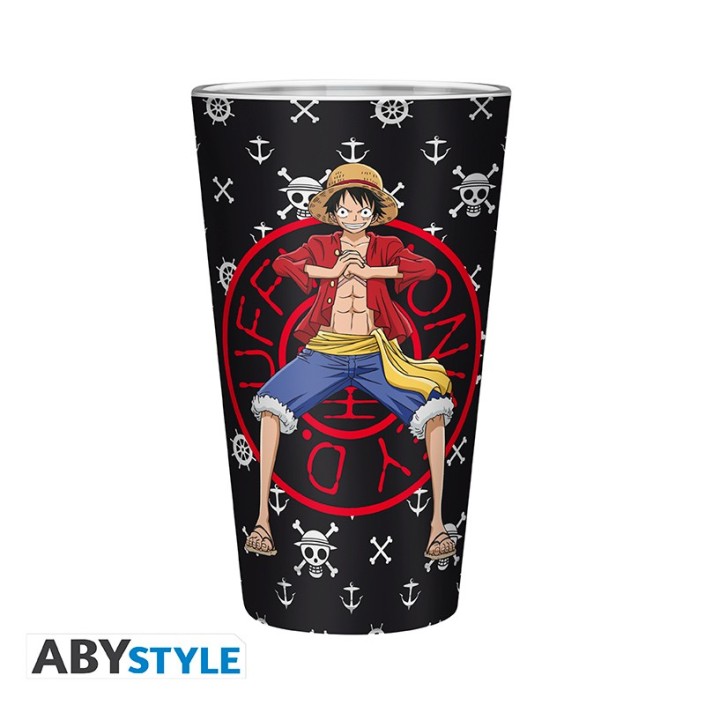 Vaso Abystyle XXL One Piece Modelo Luffy