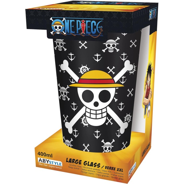 Vaso Abystyle XXL One Piece Modelo Luffy