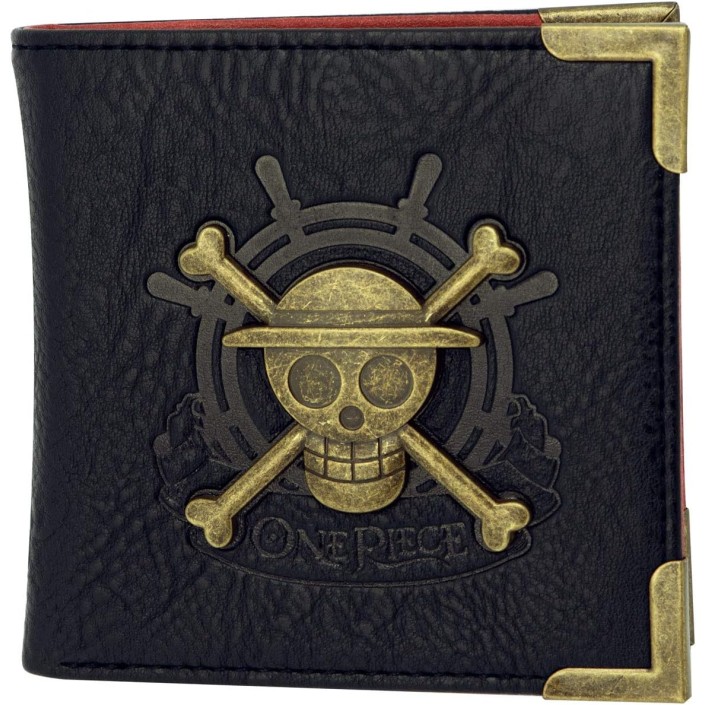 Cartera Abystyle One Piece Modelo Calavera