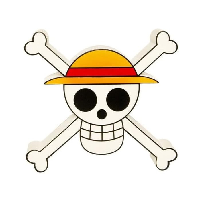 Lámpara Abystyle One Piece Modelo Calavera