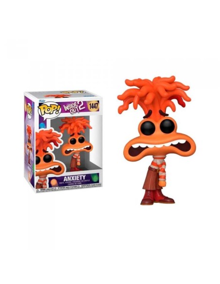 Figura Funko Pop! Disney Inside Out 2 Ansiedad Modelo 1447 | 75996