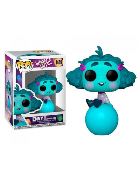 Figura Funko Pop! Disney Inside Out 2 Envidia sobre el Orbe de la Memoria Modelo 1449 | 75998