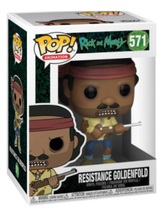 Figura Funko Pop! Rick & Morty Resistance Goldenfold... 2