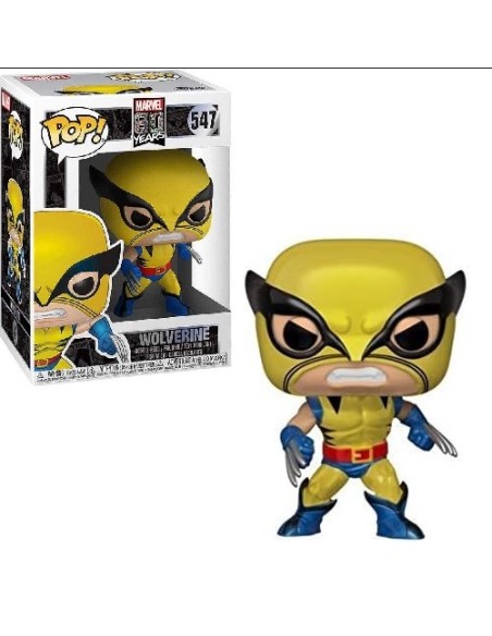 Figura Funko Pop! Marvel 80 Aniversario Wolverine Modelo 547 | 44155