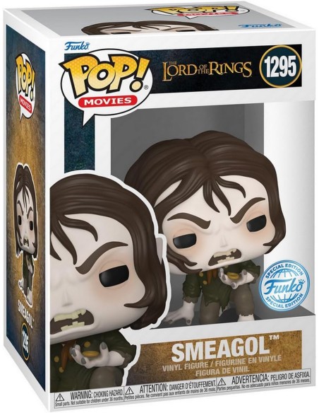 Figura Funko Pop! Películas El Señor de los Anillos Smeagol Modelo 1295 | 69190 Edición Especial de Funko