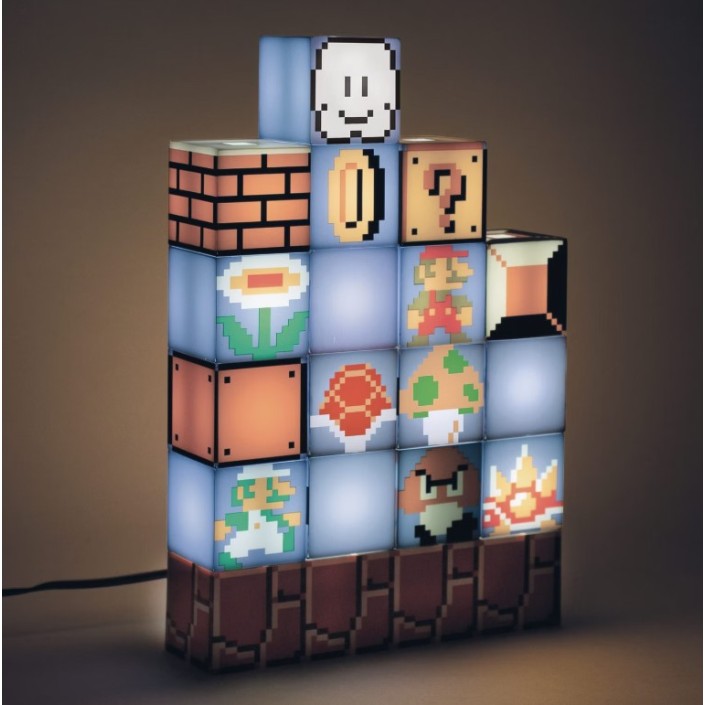 Lámpara de Led Paladone Súper Mario Bros Modelo...