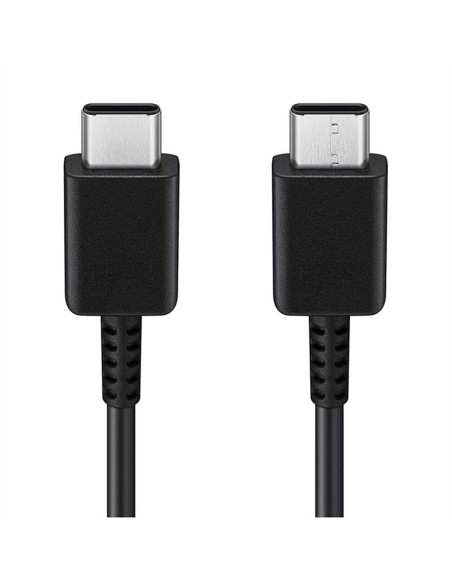 Cable de carga EP-DG977 USB-C a USB-C compatible con Samsung color Negro marca Librephonia