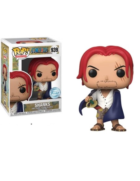 Figura Funko Pop! One Piece Shanks Modelo 939 | 55602 Edición Especial de Funko
