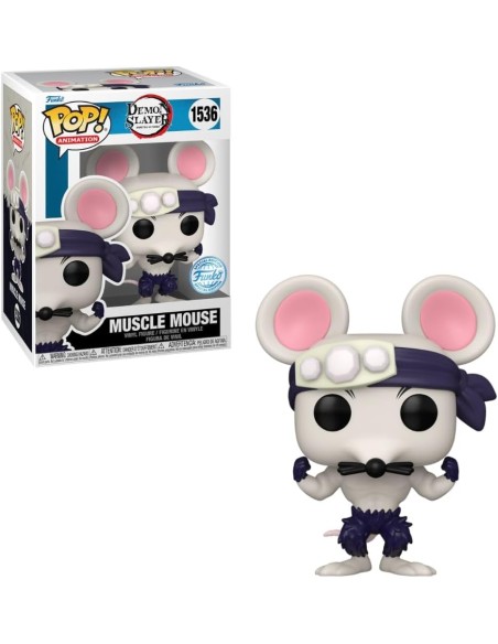 Figura Funko Pop! Animación Demon Slayer Muscle Mouse Modelo 1536 | 77402 Edición Especial