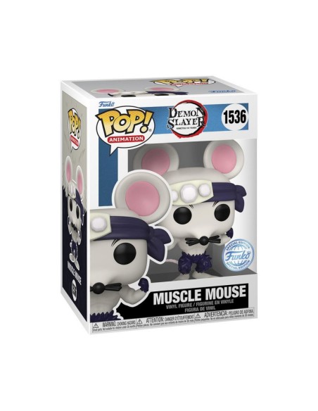 Figura Funko Pop! Animación Demon Slayer Muscle Mouse Modelo 1536 | 77402 Edición Especial