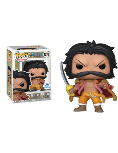 Figura Funko Pop! Animación One Piece Gol D. Roger Modelo 1274 | 63213 Edición Exclusiva de Funko