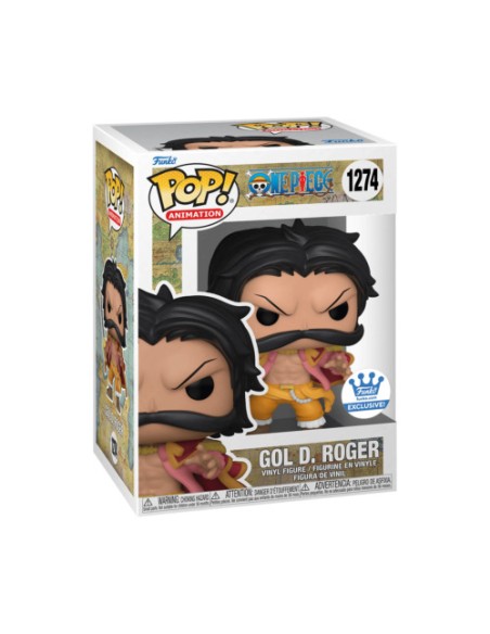 Figura Funko Pop! Animación One Piece Gol D. Roger Modelo 1274 | 63213 Edición Exclusiva de Funko
