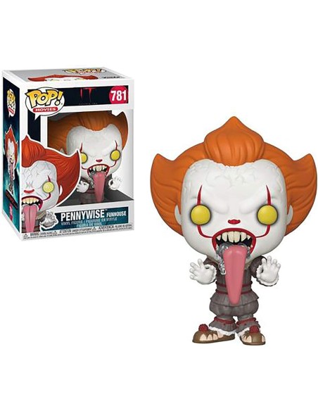 Figura Funko Pop! Películas It Pennywise con lengua sacada Modelo 781 | 40631