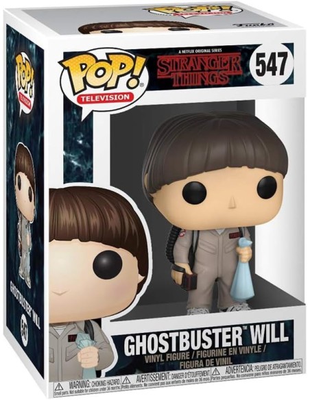 Figura Funko Pop! Televisión Stranger Things Will Cazafantasmas Modelo 547 | 21488
