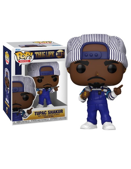 Figura Funko Pop! Rocks Thug Life Tupac Shakur Modelo 387 | 75397